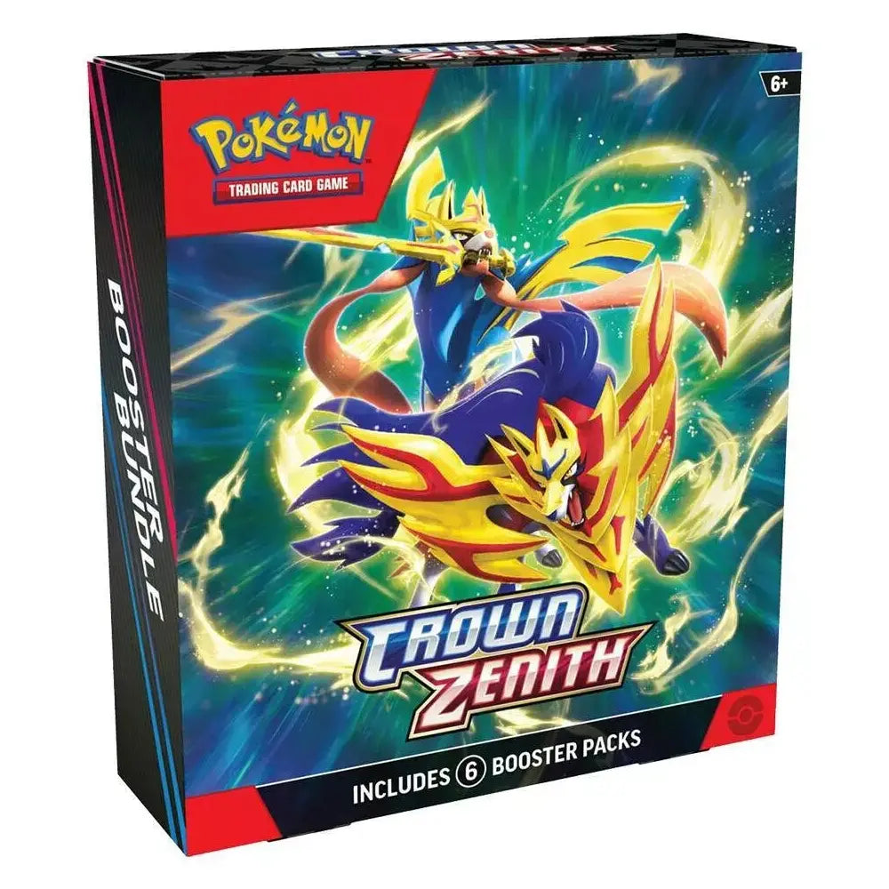 Pokemon TCG Crown Zenith Booster Bundle Box including 6 Booster Packs – English Version | TCGVault