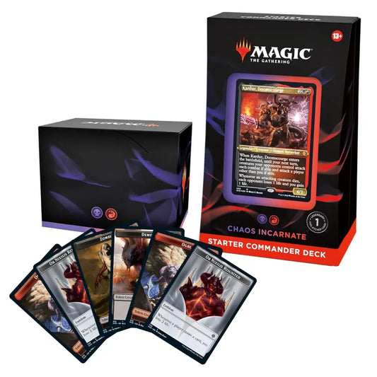 Magic The Gathering Starter Commander Deck Chaos Incarnate Black Red - TCGVault