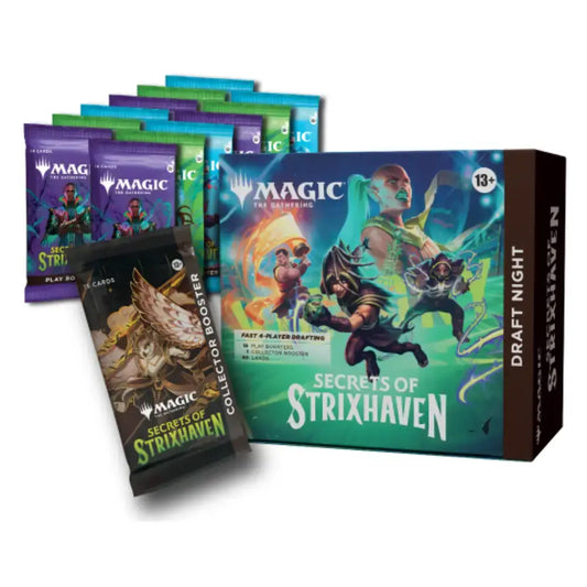 Magic The Gathering Strixhaven Draft Night Set 12 Boosters + Collector - TCGVault