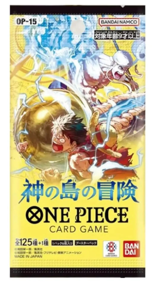 One Piece OP-15 Island of God Booster Box 24 Packs - TCGVault