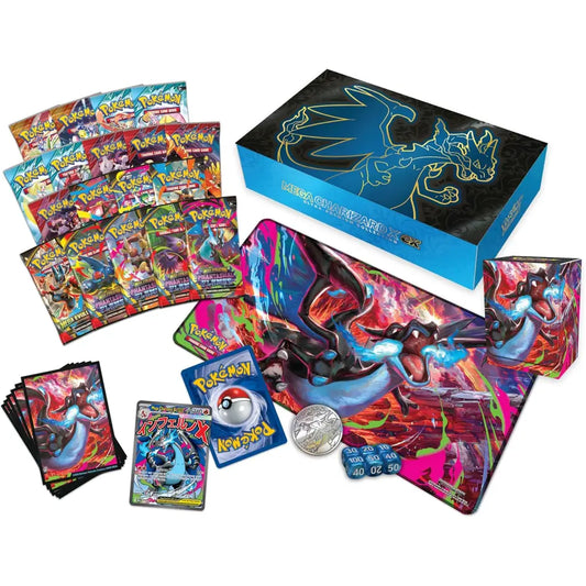 Pokémon Mega Charizard X ex Ultra Premium English Collection Box - TCGVault