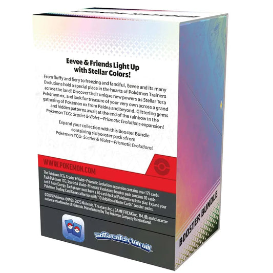 Pokémon Scarlet & Violet Prismatic Evolutions 6 Pack Bundle - TCGVault