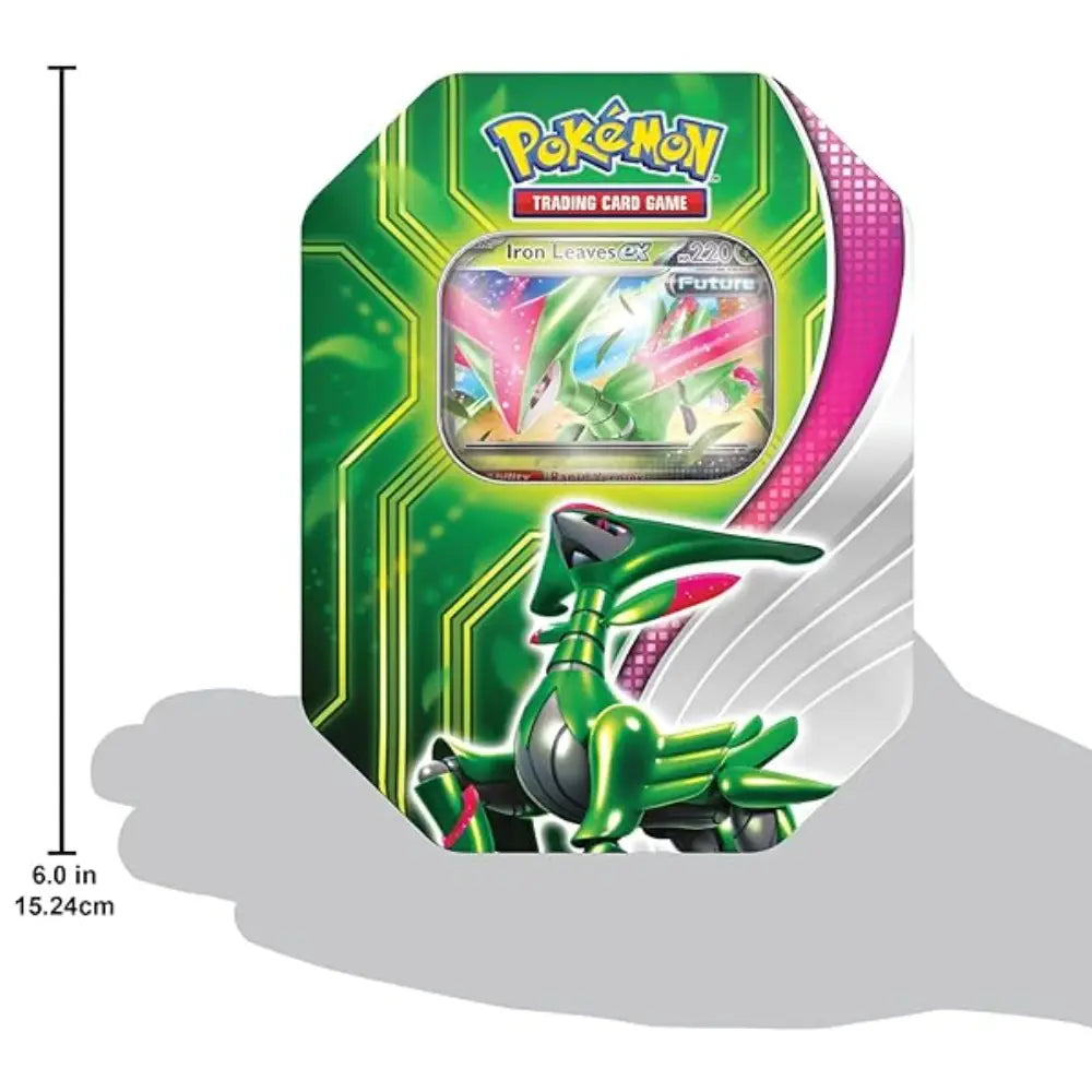 Pokémon TCG Paradox Clash Tin Iron Leaves ex - TCGVault