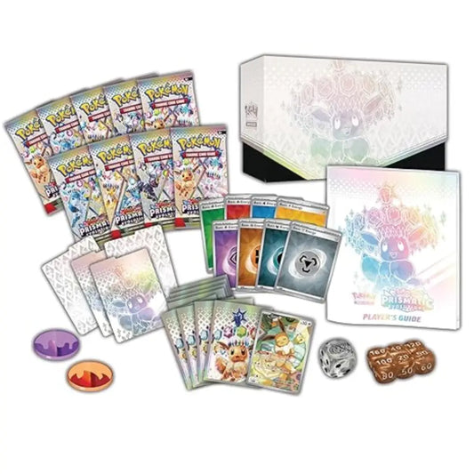 Pokémon TCG Scarlet & Violet Prismatic Evolutions Elite Trainer Box - TCGVault