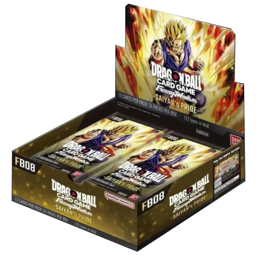 Dragon Ball Super Fusion World FB08 Saiyan’s Pride Booster Pack English - TCGVault