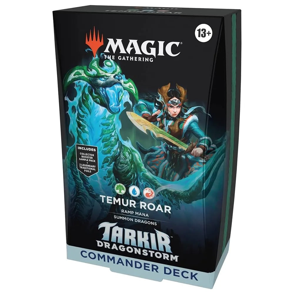 Magic The Gathering Tarkir Dragonstorm Commander Deck Temur Roar Sealed