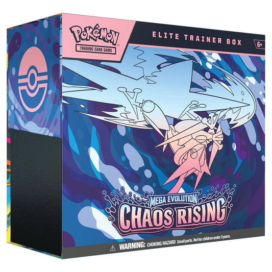 Pokémon Chaos Rising Elite Trainer Box Mega Evolution | TCGCircle India