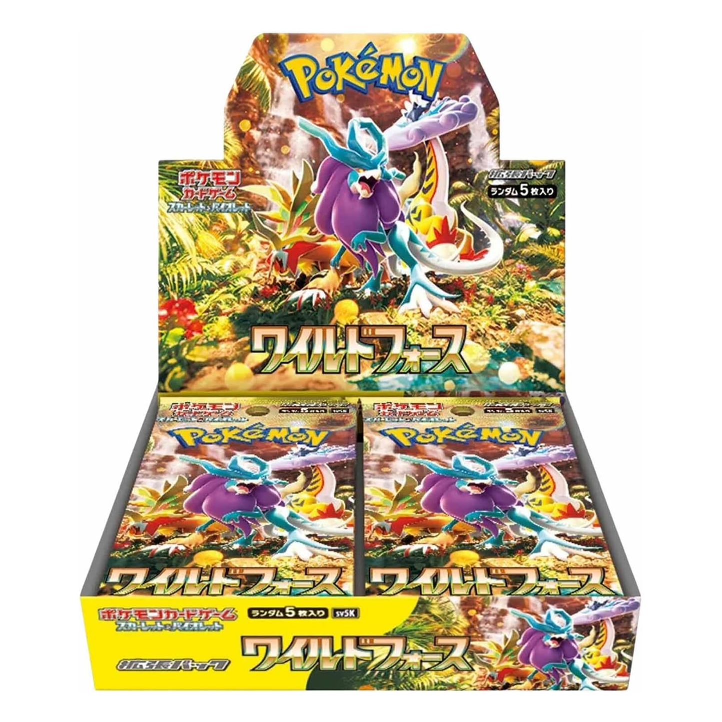 Pokémon Wild Force SV5K Japanese Booster Box Sealed | TCGCircle