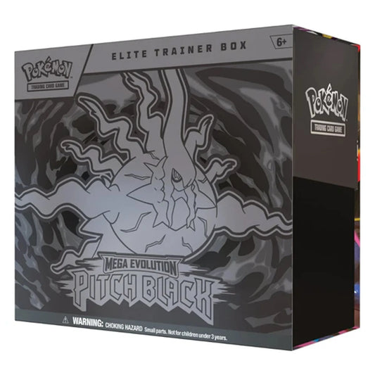 Pokémon Mega Evolution Pitch Black Elite Trainer Box Shadow Power 9 Packs