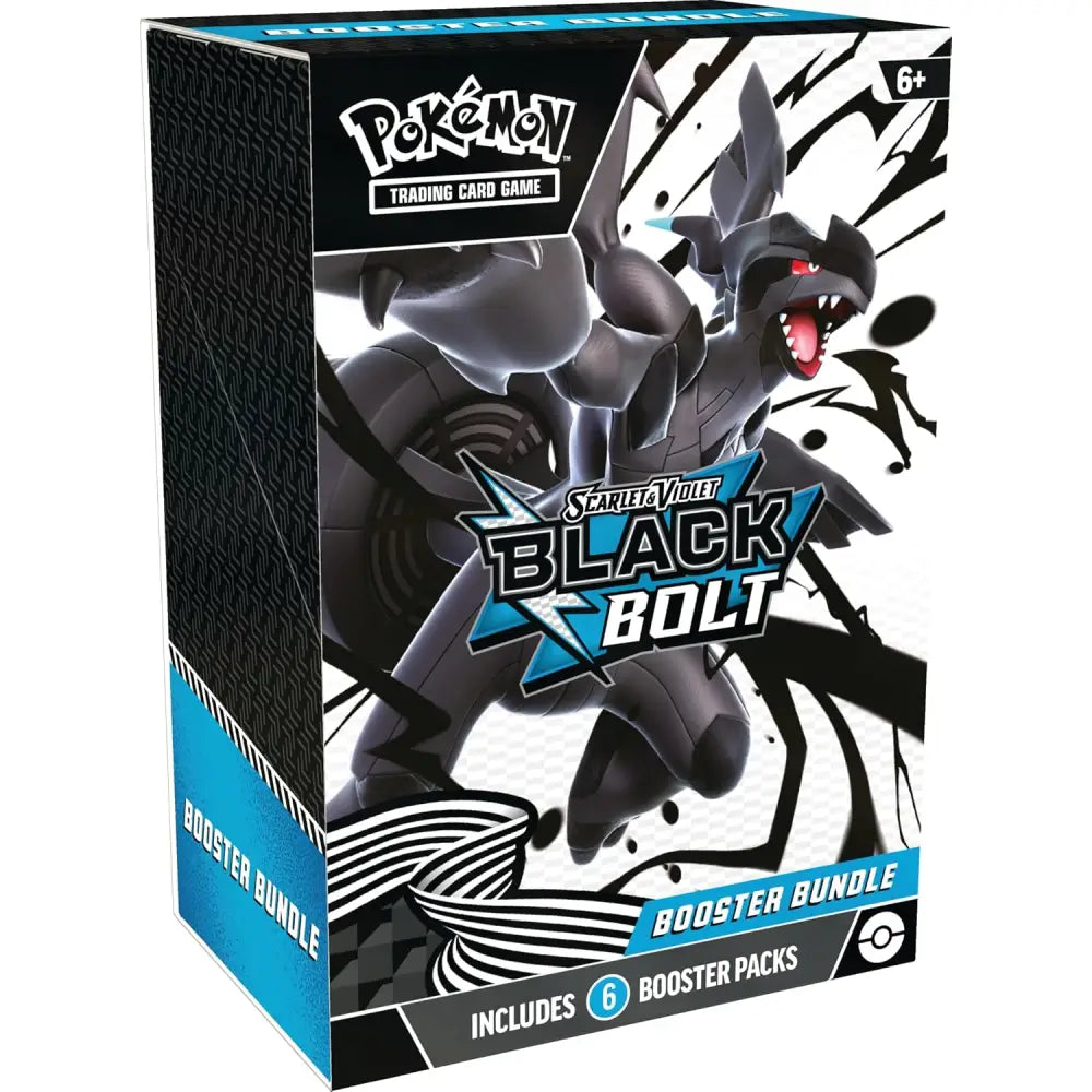 Pokemon TCG Scarlet & Violet Black Bolt Booster Bundle Box including 6 booster packs – English Version | TCGVault