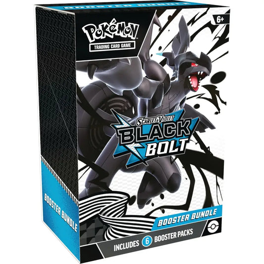 Pokemon TCG Scarlet & Violet Black Bolt Booster Bundle Box including 6 booster packs – English Version | TCGVault
