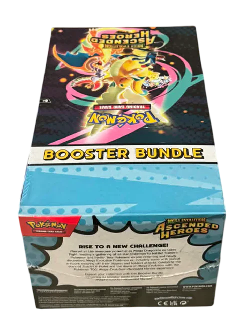 Pokémon TCG Ascended Heroes Booster Bundle Sealed Display Case 10 Bundles
