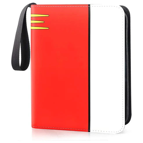4 Pocket Card Binder Album 400 Cards with Zipper Light Green