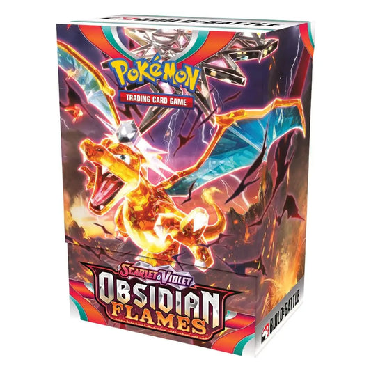 Pokemon TCG Scarlet & Violet Obsidian Flames Booster Box featuring Charizard artwork – English Version | TCGVault