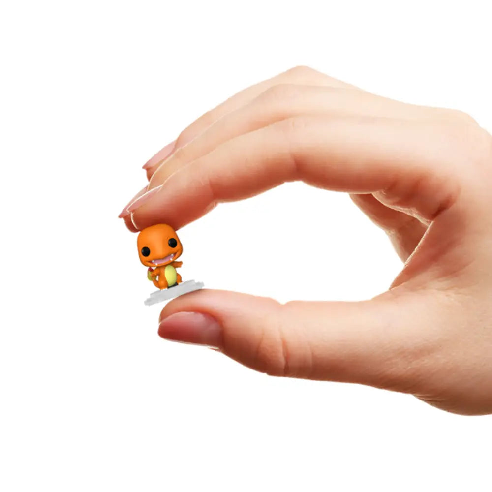 Funko Bitty POP! Pokémon 4-Pack featuring mini vinyl figures of Charmander, Jolteon, Lapras, and Rattata - TCGVault