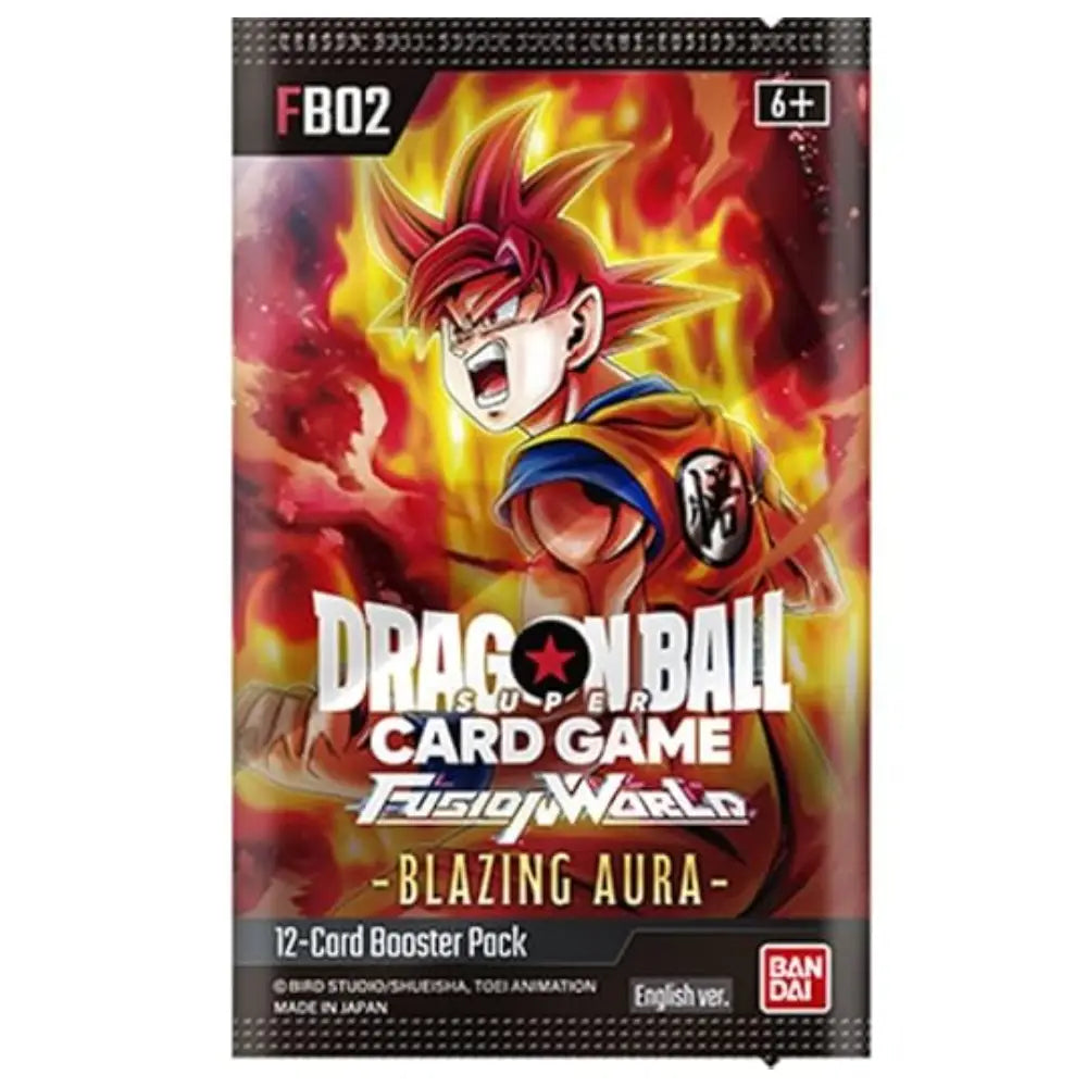 Dragon Ball Super FB02 Blazing Aura English Pack | TCGVault
