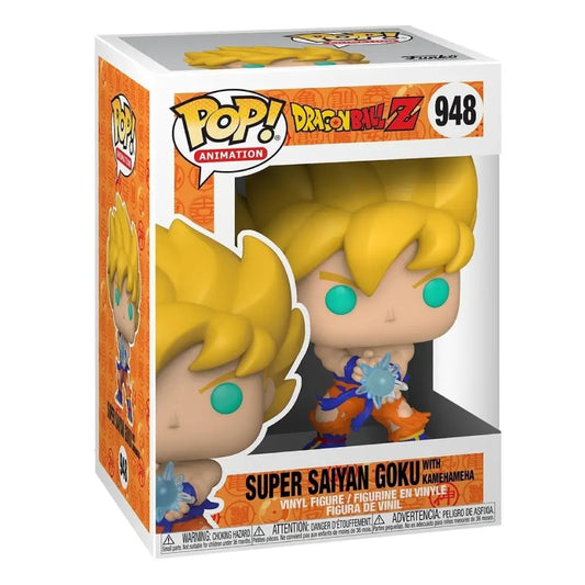 Dragon Ball Z SS Goku Kamehameha Action Figure Collectible - TCGVault

