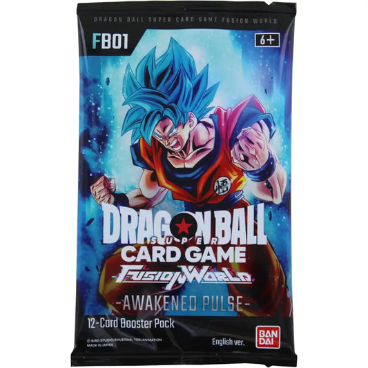 Dragon Ball Super TCG Fusion World FB01 Awakened Pulse booster pack anime trading cards Bandai India