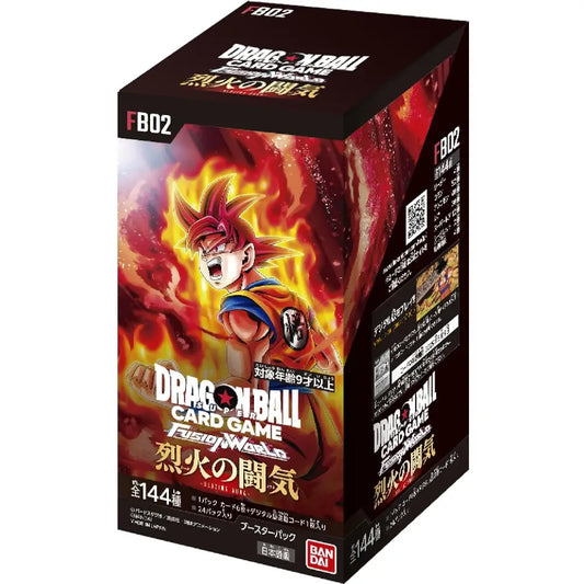 Dragon Ball Super TCG Fusion World FB02 Blazing Aura booster box Bandai trading cards India