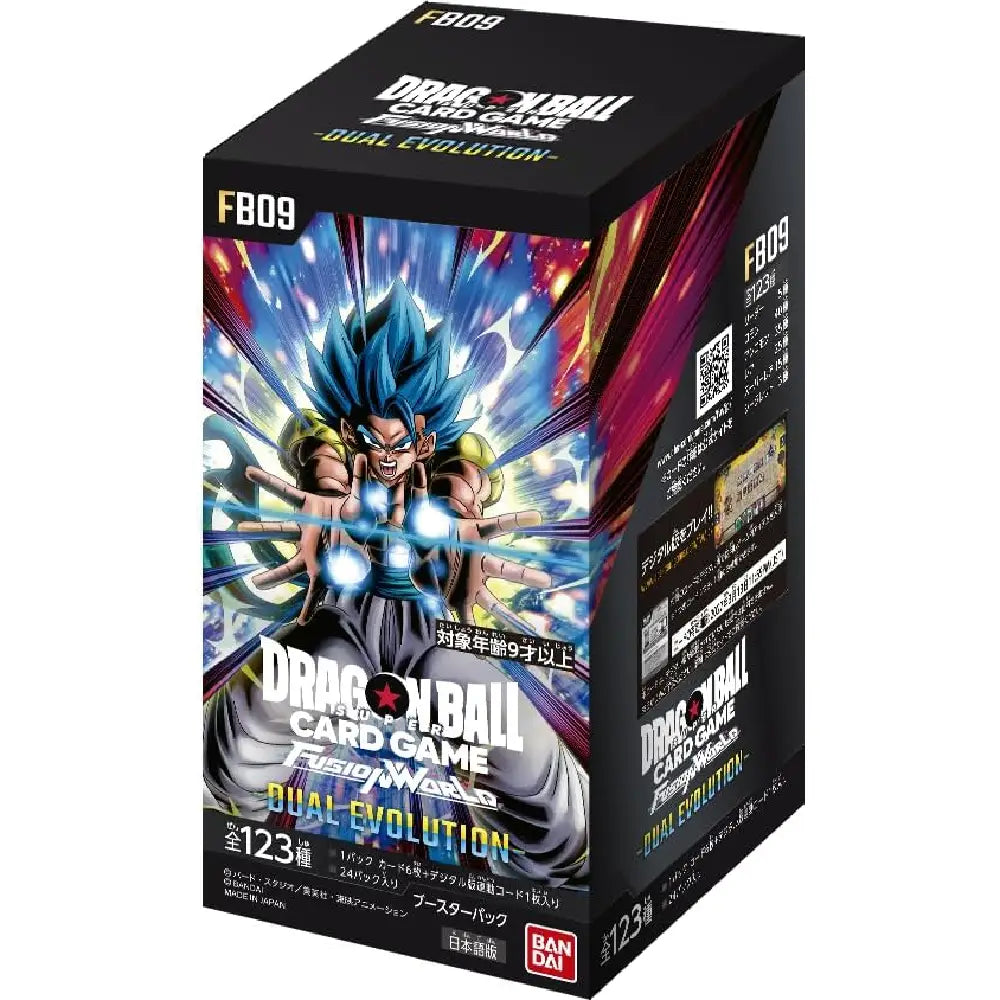 Bandai Dragon Ball Fusion World FB09 Dual Evolution booster box trading cards India