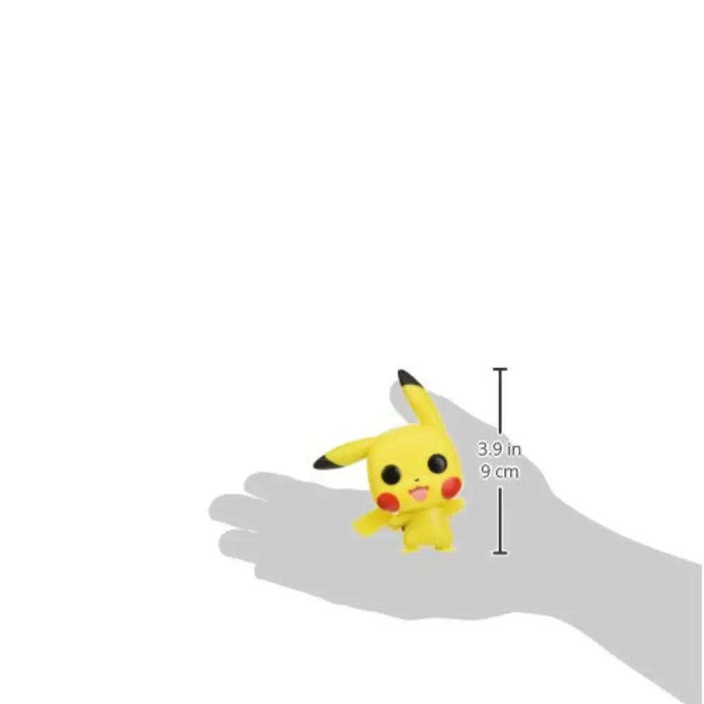 This is a Funko Pop! Games Pokémon Pikachu (Waving) #553 vinyl collectible figure at - TCGVault