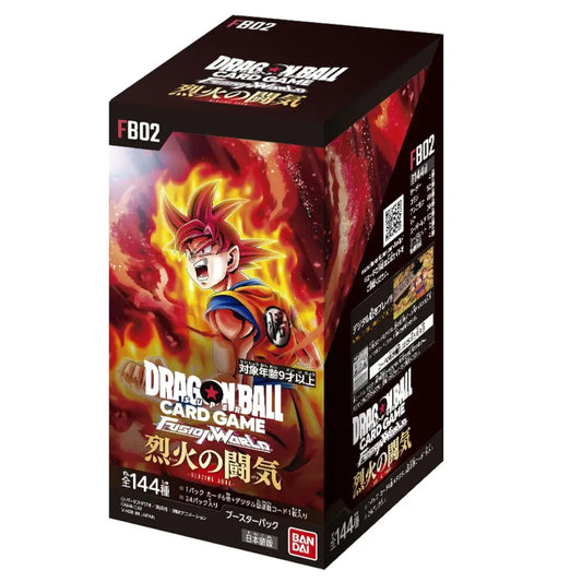 Dragon Ball Super Fusion World FB02 Blazing Aura Booster Pack Japanese Version - TCGVault