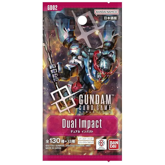 Gundam Card Game Dual Impact GD02 Booster Pack Japanese - TCGVault