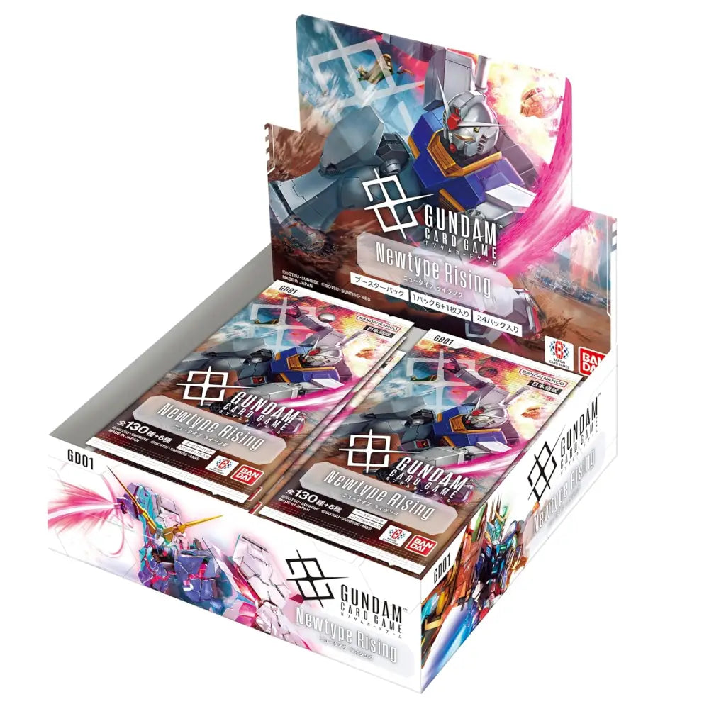 Gundam Card Game Newtype Rising GD01 Booster Box 24 Packs - PokeTCG