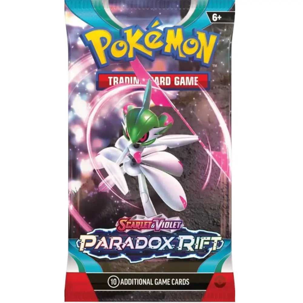 Pokemon TCG Scarlet & Violet Paradox Rift Booster Pack Iron Valiant artwork English Version