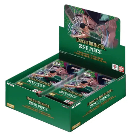 One Piece TCG OP-12 Legacy of the Master Booster Box 24 Packs English - TCGVault