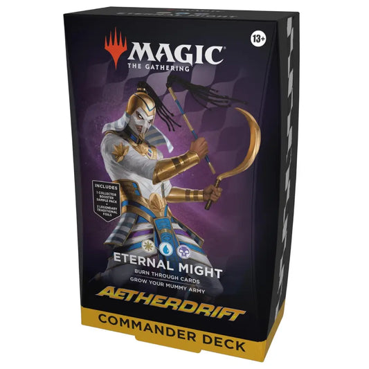 Magic The Gathering Aetherdrift Commander Deck Eternal Might - TCGVault