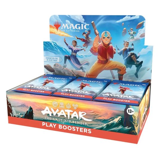 Magic The Gathering Avatar The Last Airbender Play Booster Box English Magic Cards MTG Sealed Booster Box Collectible - TCGVault