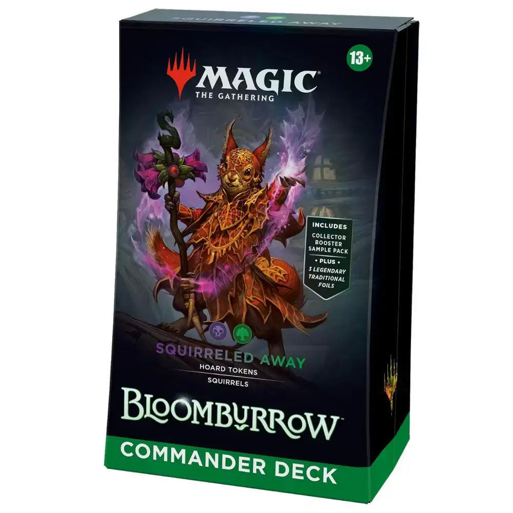 Magic The Gathering Bloomburrow Commander Deck Squirreled Away - TCGVault
