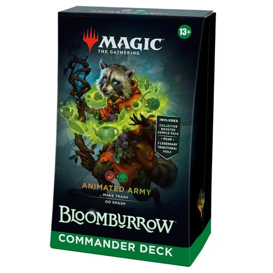 Magic The Gathering Bloomburrow Commander Deck Animated Army - TCGVault
