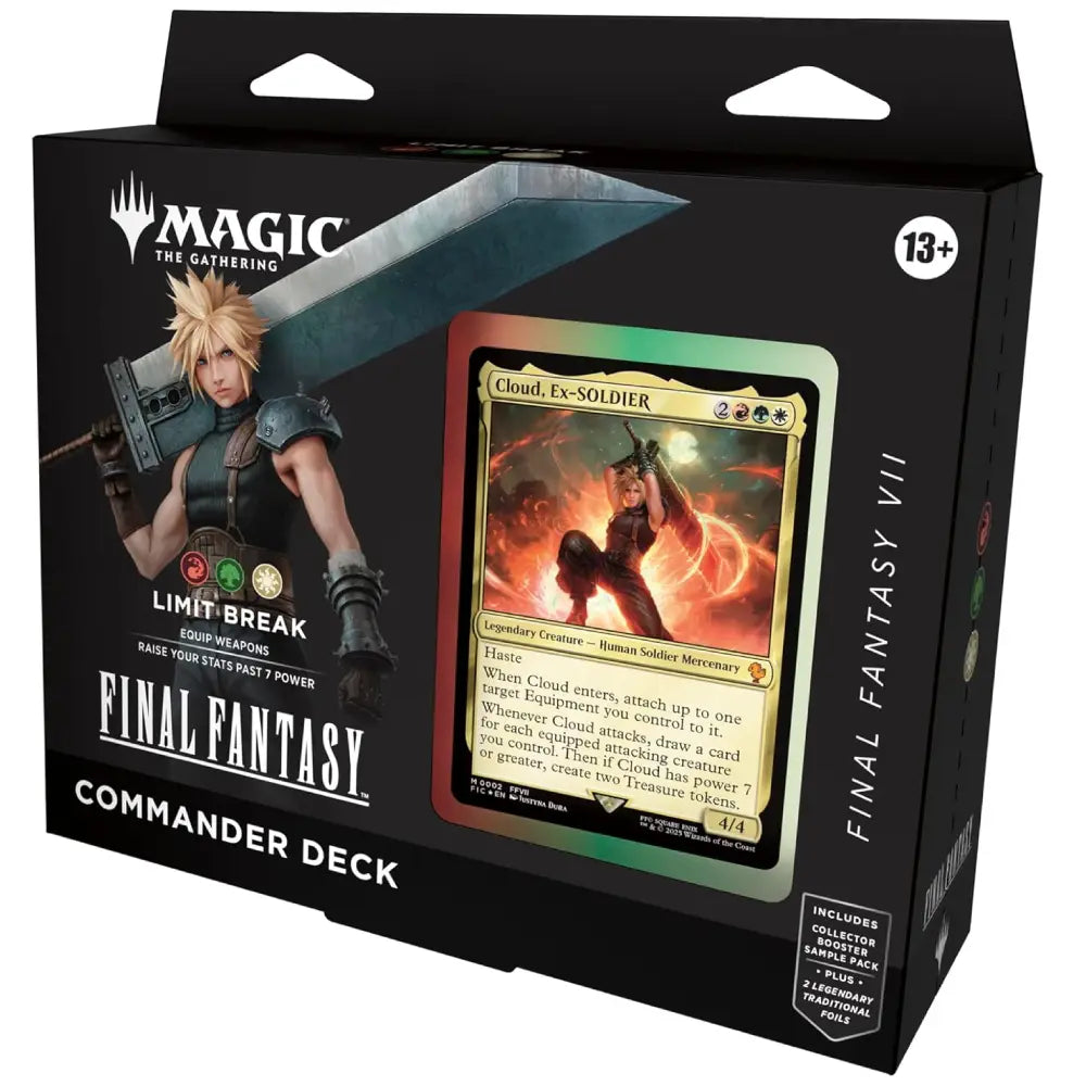 Magic The Gathering Final Fantasy VII Commander Deck Limit Break - TCGVault