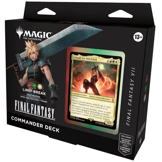 Magic The Gathering Final Fantasy VII Commander Deck Limit Break - TCGVault