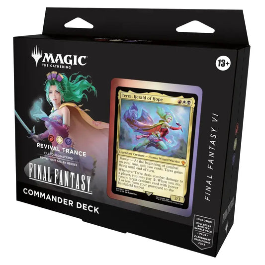 Magic The Gathering Final Fantasy VI Commander Deck Revival Trance - TCGVault