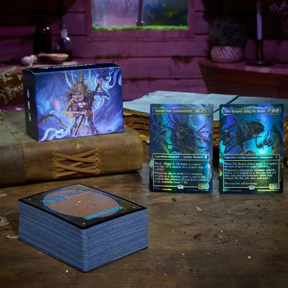 Magic The Gathering Lorwyn Eclipsed Commander Deck Blight Curse - TCGVault