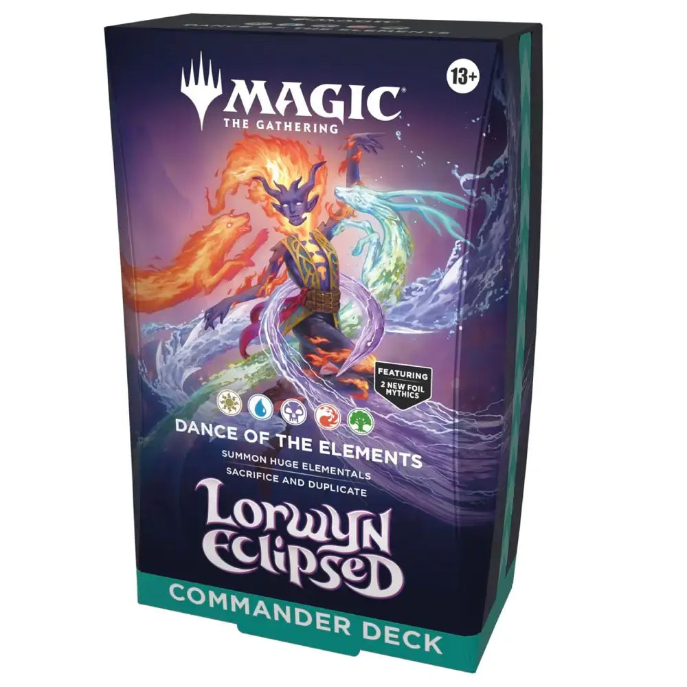 Magic The Gathering Lorwyn Eclipsed Commander Deck Dance of The Elements - TCGVault