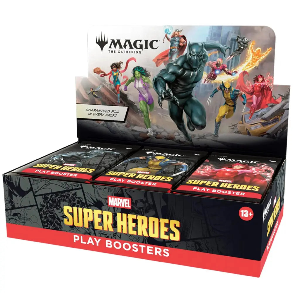 Magic The Gathering Marvel Super Magic Heroes Play Booster Pack - TCGVault