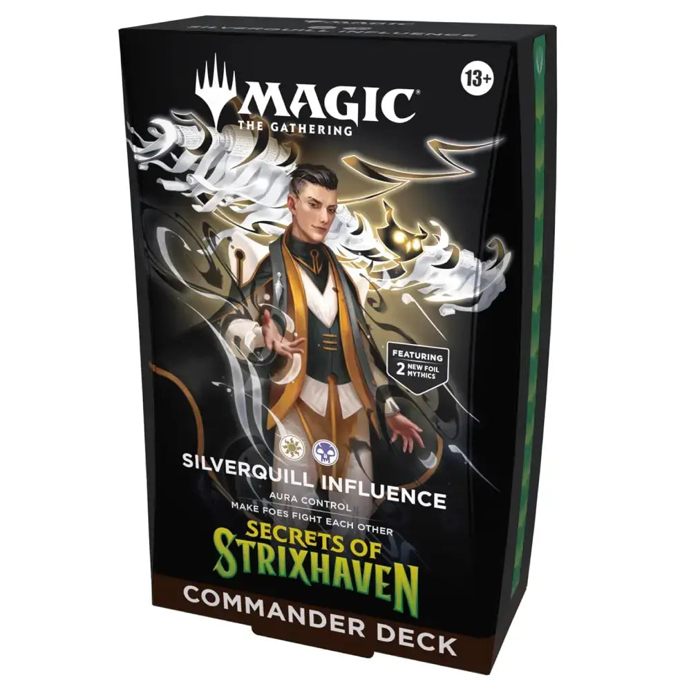 Magic The Gathering Strixhaven Commander Deck Silverquill Influence - TCGVault