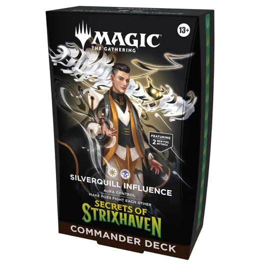 Magic The Gathering Strixhaven Commander Deck Silverquill Influence - TCGVault