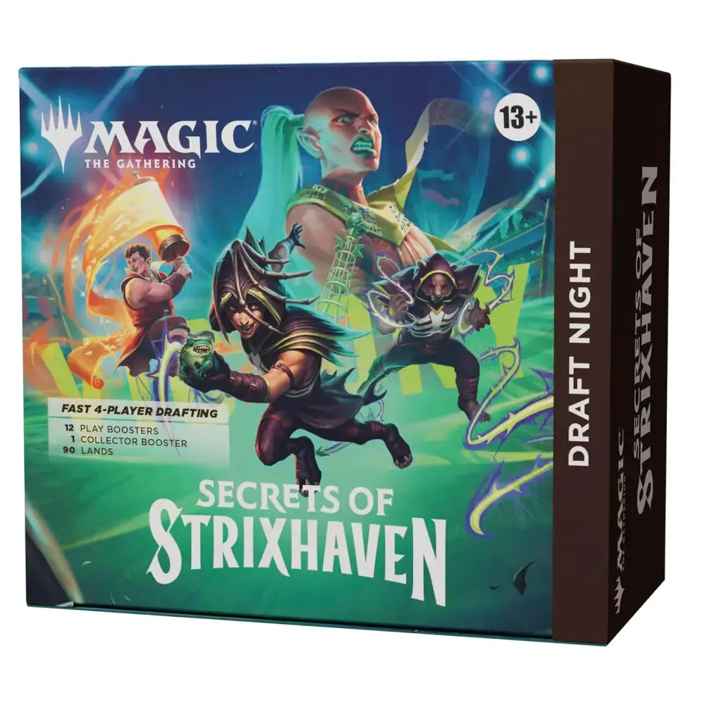 Magic The Gathering Strixhaven Draft Night Set 12 Boosters + Collector - TCGVault
