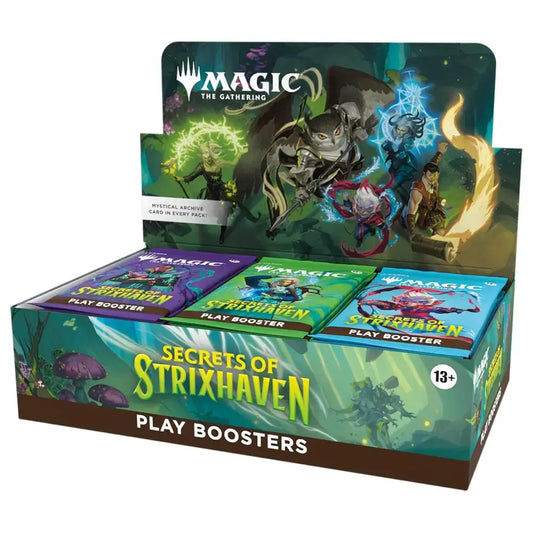 Magic The Gathering Strixhaven Play Booster Box 30 Packs - TCGVault