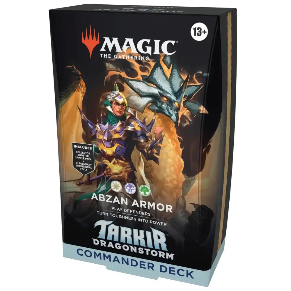 Magic The Gathering Tarkir Dragonstorm Commander Deck Abzan Armor - TCGVault