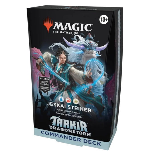 Magic The Gathering Tarkir Dragonstorm Commander Deck Jeskai Striker - TCGVault