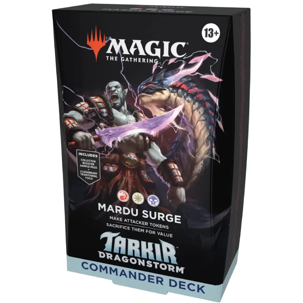 Magic The Gathering Tarkir Dragonstorm Commander Deck Mardu Surge - TCGVault