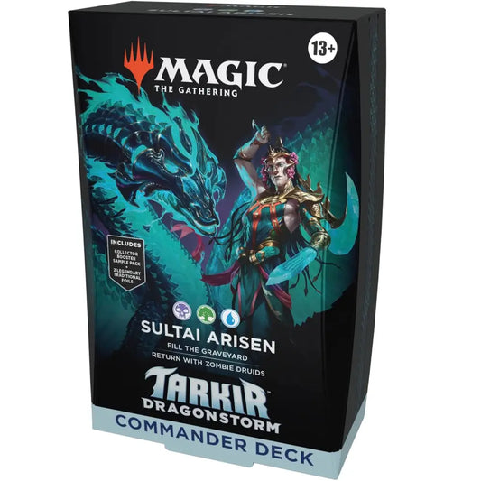 Magic The Gathering Tarkir Dragonstorm Commander Deck Sultai Arisen - TCGVault