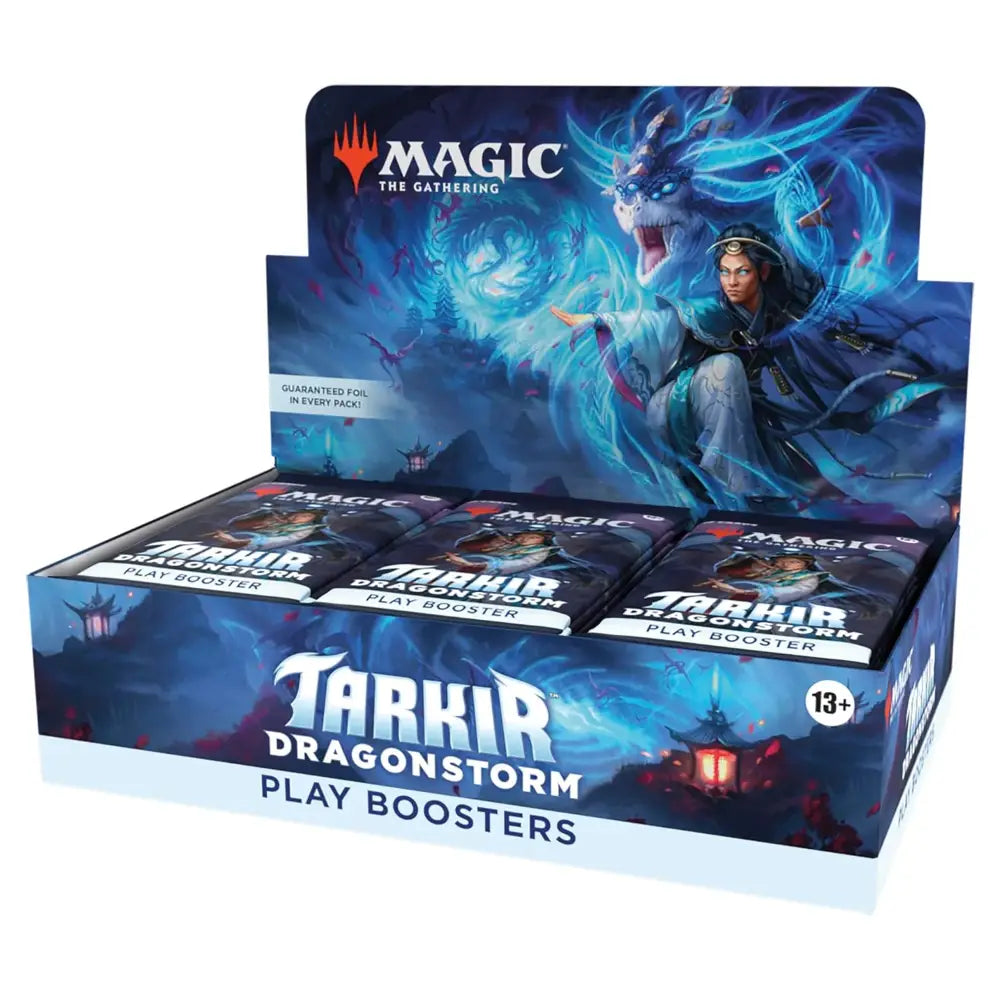 Magic The Gathering Tarkir Dragonstorm Play Booster Box 30 Packs English Magic Cards Sealed MTG Booster Box - TCGVault