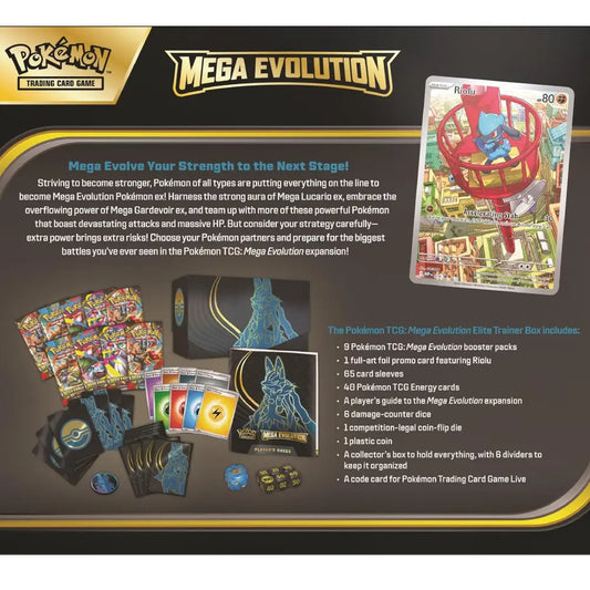 Pokémon TCG Mega Evolution Mega Gardevoir Elite Trainer Box - TCGVault